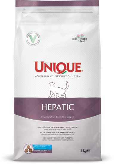 Unique Hepatic Kedi Maması 2kg