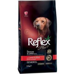 Reflex Plus Senior Kuzulu Yaşlı Köpek Maması 15 kg