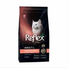 Reflex Plus Hairball Indoor Somonlu Tüy Yumağı Azaltıcı Kedi Maması 1,5 kg