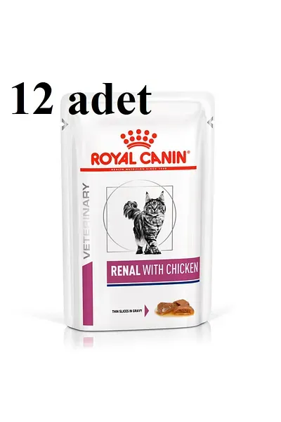 Royal Canin Veterinary Renal Balıklı Kedi Konservesi 85 gr x 12 Adet