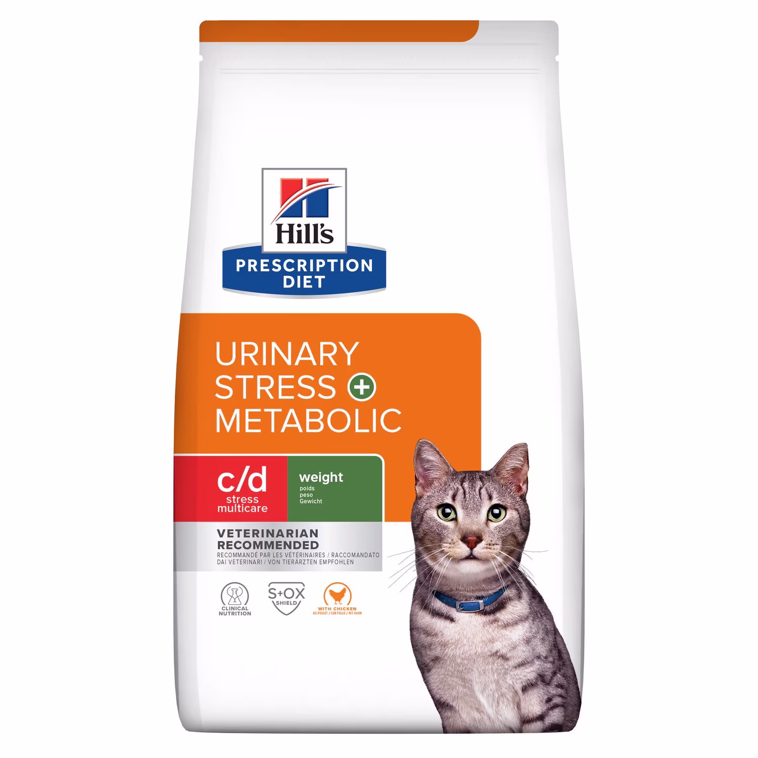 Hill's c/d Multicare Stress + Metabolic Kedi Maması 1,5 kg