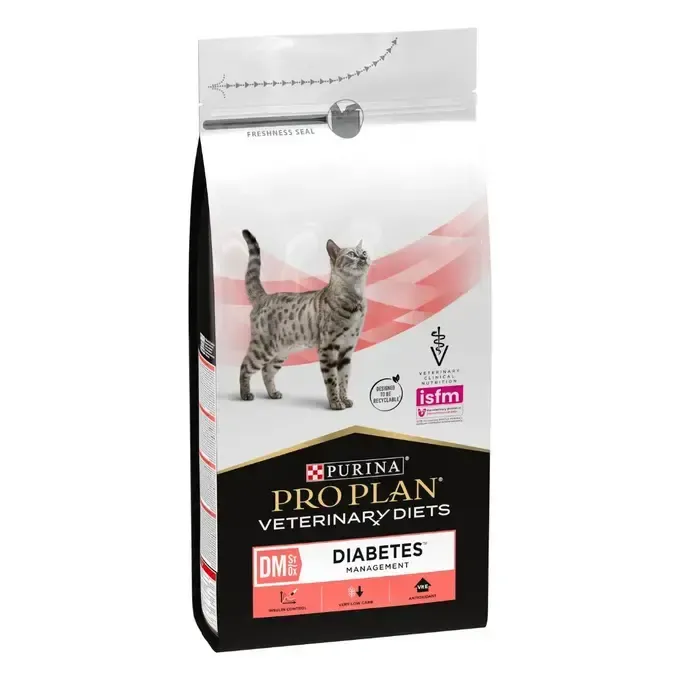 PURINA® PRO PLAN® VETERINARY DIETS Feline DM St/Ox Diabetes Management 1,5kg