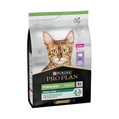PRO PLAN® Sterilised® Kısırlaştırılmış Yetişkin Kediler için, Zengin Hindi Eti İçeriği 3kg