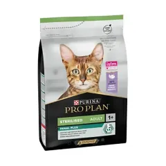 PRO PLAN® Sterilised® Kısırlaştırılmış Yetişkin Kediler için, Zengin Hindi Eti İçeriği 10kg