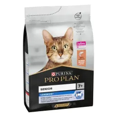 PRO PLAN® LONGEVIS Senior 7+ Kuru Kedi Maması, Zengin Somon İçeriği 3kg