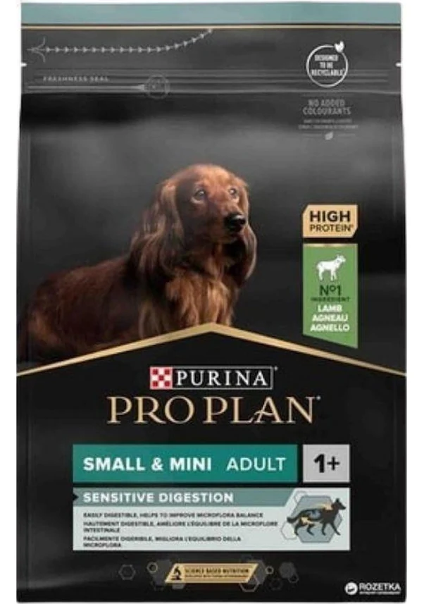 Pro Plan Small & Mini Kuzulu Sensitive Digestion Küçük Irk Köpek Maması 3 KG