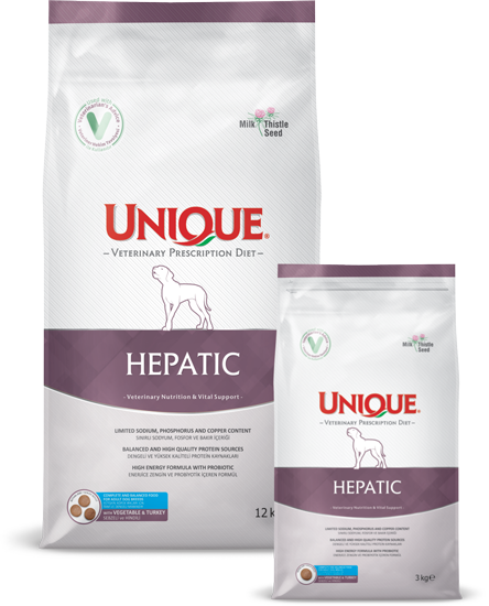 Unique Hepatic Köpek Maması 3kg