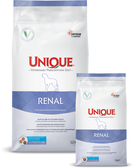 Unique Renal Köpek Maması 3kg