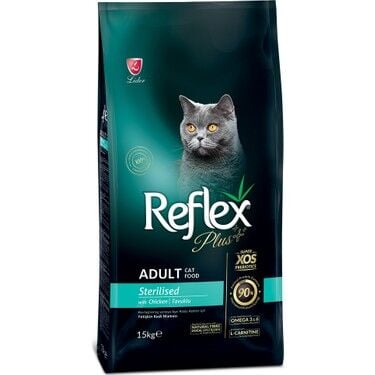 Reflex Plus Sterilised Kısırlaştırılmış Somonlu Kedi Maması 15 kg