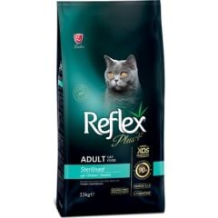 Reflex Plus Sterilised Kısırlaştırılmış Somonlu Kedi Maması 15 kg