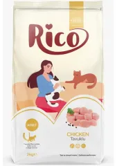 Rico Tavuklu Yetişkin Kedi Maması 15Kg