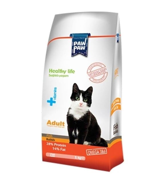 Paw Paw Adult Balıklı Yetişkin Kedi Maması 15kg