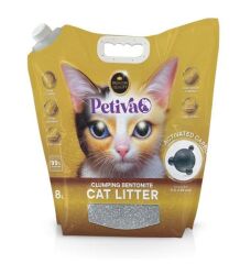 Petiva Özel Seri Aktif Karbonlu Kedi Kumu 8 Lt