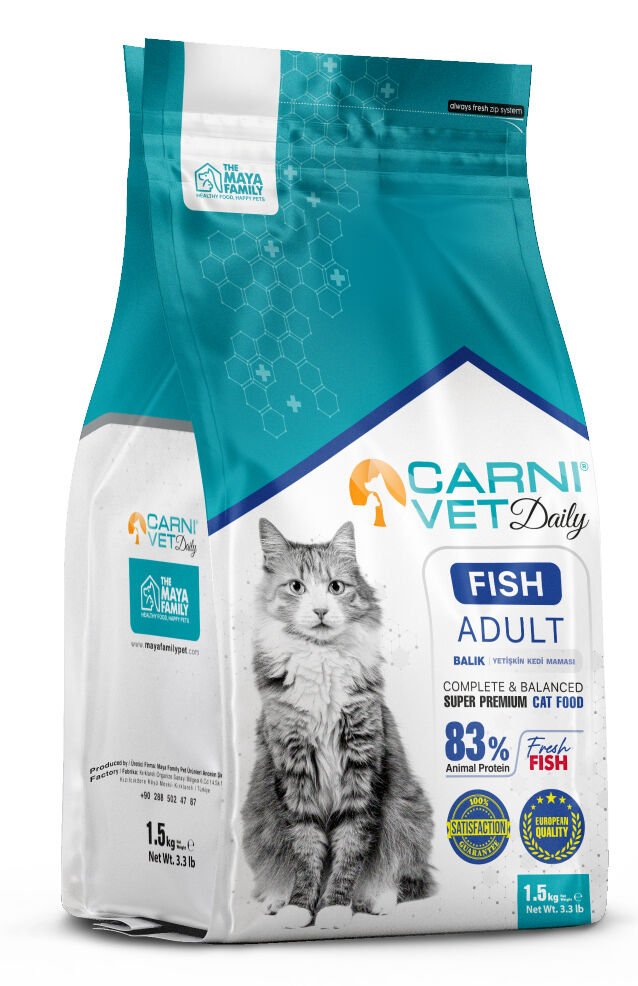 Carni Vet Daily Cat CARNI VET DAILY FISH ADULT CAT 1.5 KG