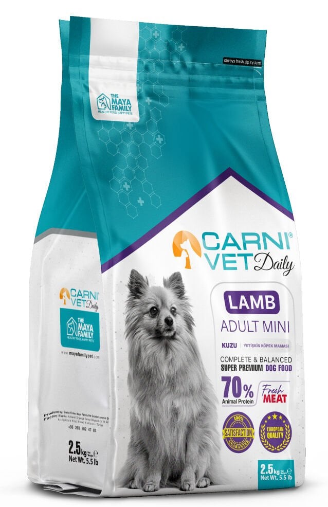 Carni Vet Daily Dog CARNI VET DAILY LAMB ADULT MINI 2.5 KG