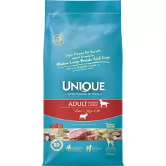 UNIQUE Adult Medium & Large Kuzulu Yetişkin Köpek Maması 15Kg