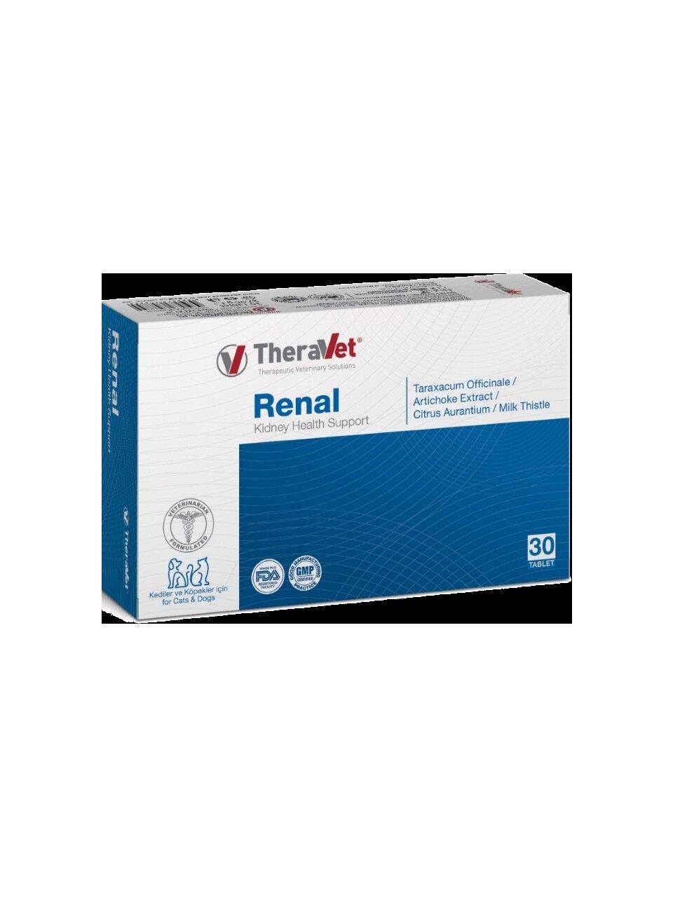 Theravet Renal Kediler ve Köpekler Için 30 Tablet